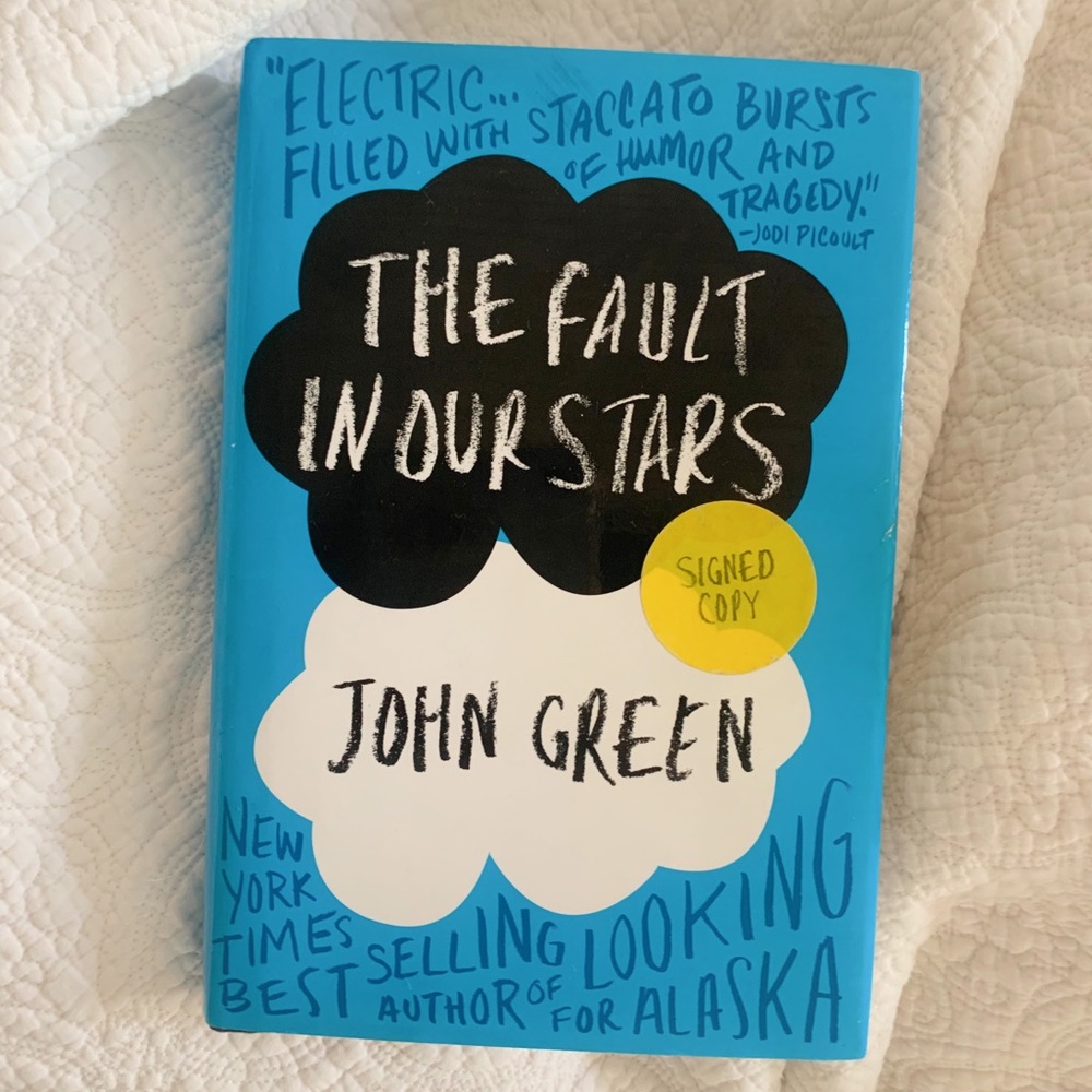 The Fault In Our Stars, first edition, signed by author